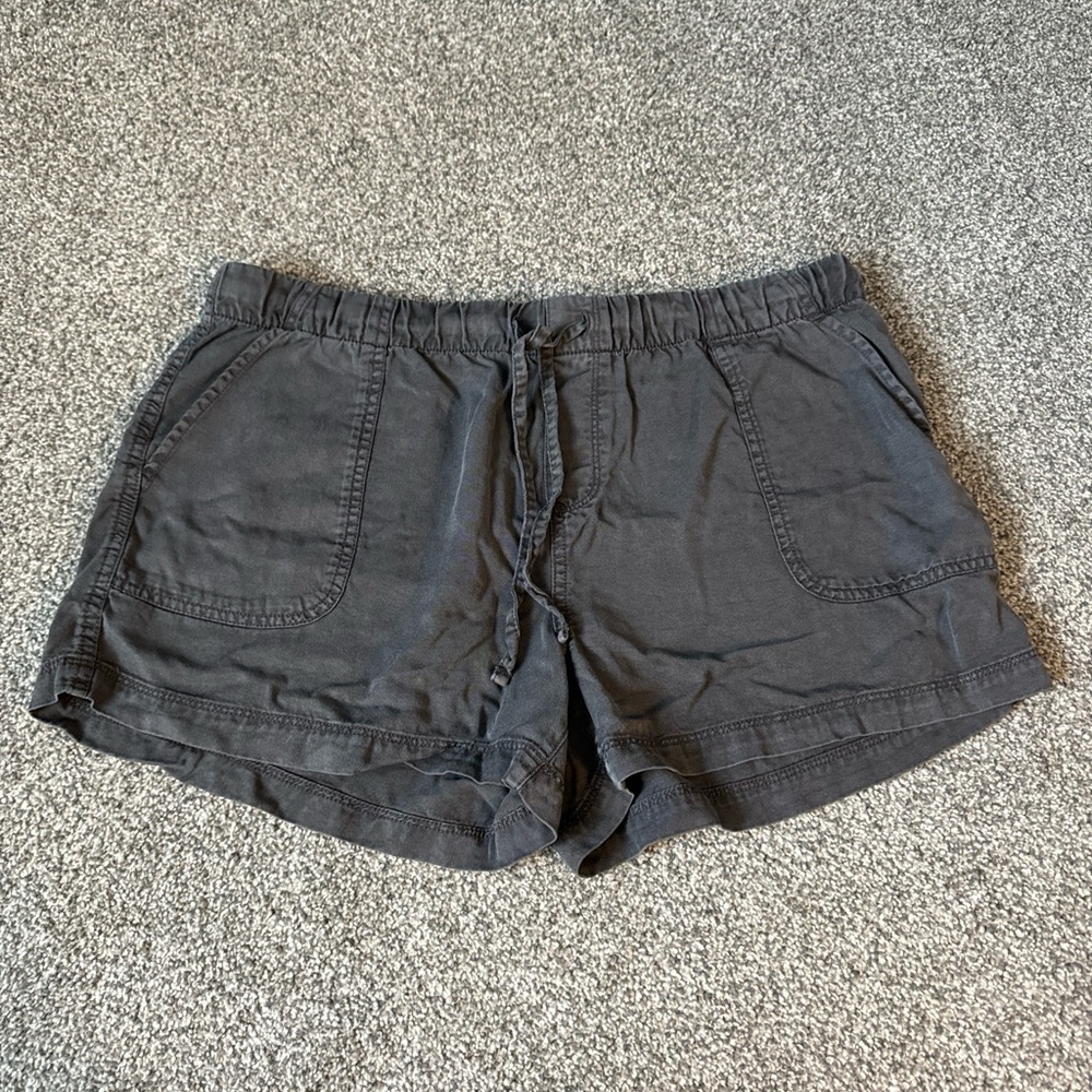 GAP Women's Lyocell Drawstring Pull-On Tencel Shorts Size Large